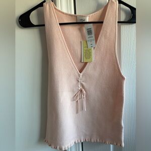 Wilfred Aritzia Blush Knit Top